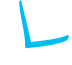 decoration arrow single blue