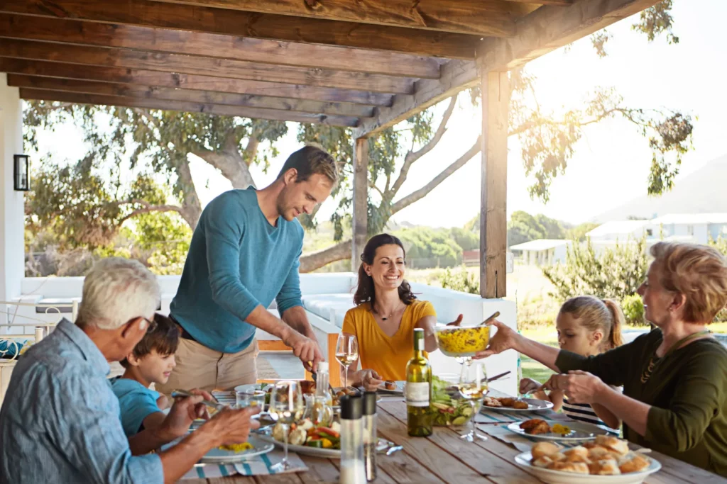 famille repas parrainage optimhome